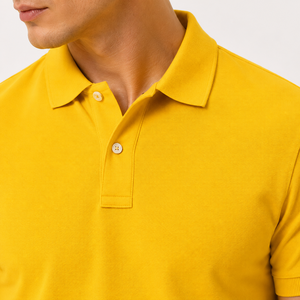 Polo de hombre de alta calidad con cuello clásico, mangas cortas y ajuste cómodo, ideal para el estilo de vida diario moderno OEM. - Product Image 5