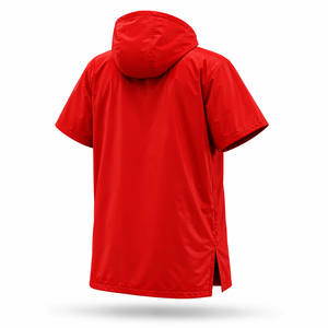 Parka de Natación con Capucha, Impermeable, de Manga Corta, Unisex, de Secado Rápido, con Cremallera Completa, para Natación, Surf, Playa y Piscina - Product Image 3