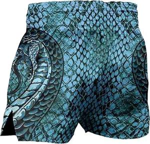 Pantalones Cortos de Boxeo para Hombre, Elásticos, Transpirables, Material Duradero, Adecuados para Entrenamiento y Competición - Product Image 2