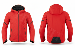 Veste softshell légère, imperméable, coupe-vent, thermique, respirante, à fermeture éclair, style unique, pour motard, idéale pour la conduite en extérieur. - Product Image 6