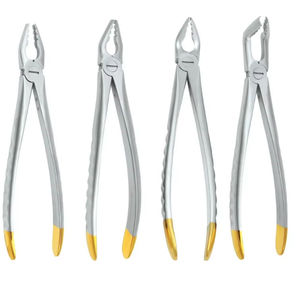 Ensemble de 7 forceps d'extraction dentaire en acier inoxydable allemand, instruments d'extraction manuels - Product Image 2