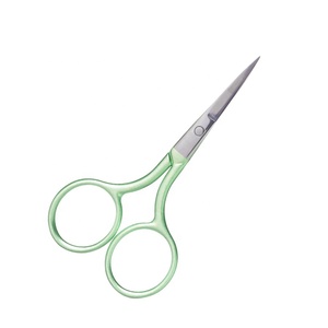 Tijeras para recortar cejas de salón, con logotipo y tamaño personalizados, proveedor de productos de moda para corte de cabello, estilo sencillo - Product Image 5
