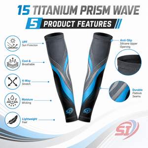 Mangas de brazo personalizadas para ciclismo, deportivas, transpirables, refrescantes, con protección UV solar, fabricante mayorista - Product Image 5