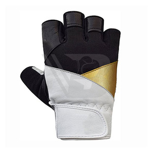 Lightweight Breathable <b>Half</b>-finger Non <b>Slip</b> Waterproof PU Sports Gloves Gym Fitness Weight Lifting Body Building Cycling Outdoor - Product Image 5