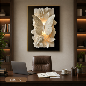 Peintures abstraites modernes de haute qualité, décoration murale miroir, décoration contemporaine pour la maison, ODM du Vietnam - Product Image 4