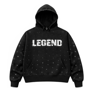 Ensemble sweat-shirt et pantalon de survêtement en coton 100% personnalisé avec logo, 10 couleurs, imprimé haute résistance, broderie 3D, écologique - Product Image 3