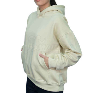 เสื้อฮู้ดดี้โอเวอร์ไซส์คุณภาพพรีเมียม น้ำหนักเบา สกรีนโลโก้ด้านหน้าได้ตามต้องการ ราคาขายส่ง เสื้อผ้าฤดูหนาวสำหรับผู้หญิง อุ่นสบาย - Product Image 2