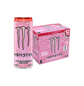 Lot de 12 Monster Ultra Strawberry Dreams authentiques garantis - Idéal pour les distributeurs automatiques et les chaînes de magasins de proximité - Product Image 2