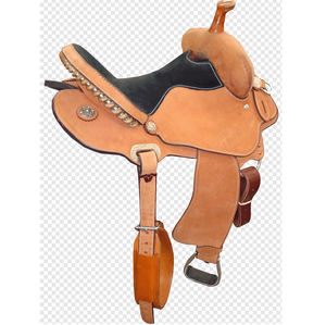 English Leather Cowhide Custom Trail Saddles For Horse Seat <b>Secure</b> With Pad Wholesale OEM Stirrups <b>Bars</b> Horse Trail Saddles - Product Image 5