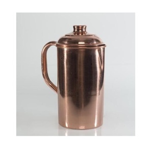 Jarra de Agua de Cobre Diseñada para una Presentación Eficiente de Bebidas y Almacenamiento de Agua en Diversos Entornos Domésticos y de Comedor - Product Image 3