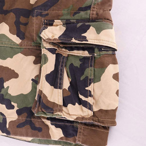 For Adult Size Pakistan Manufacture Cargo Shorts For Men Custom Print Logo Cotton Made Men Cargo Shorts - Product Image 5