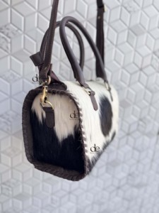 Bolsos de Cuero Vacuno con Cierre, Bolsos Cruzados de Moda de Alta Calidad, Tamaño Mediano, Gran Capacidad, para Uso Diario de Mujeres - Product Image 3