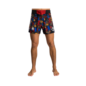 Pantalones cortos Mma transpirables con estampado de sublimación de diseño personalizables para entrenamiento de artes marciales personalizados más vendidos a precios muy baratos - Product Image 5