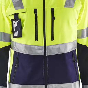 Vestes de sécurité d'hiver en toile à capuche, service OEM, haute qualité, réfléchissantes, respirantes, style vêtements de travail, nouvelle arrivée - Product Image 5