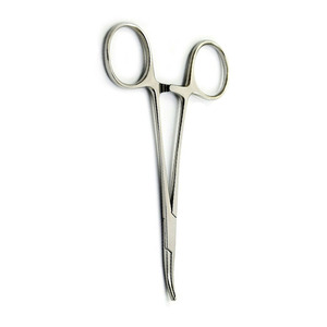 Pinza Hemostática Curva Kelly Profesional Reutilizable de Acero Inoxidable, Pinza para Arterias, Instrumento Médico Quirúrgico - Product Image 2