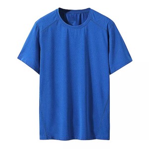 T-shirts pour hommes en coton de haute qualité, service OME, séchage rapide, coupe ample, col haut, vêtements d'été, prix bas, haut de gamme pour hommes - Product Image 2