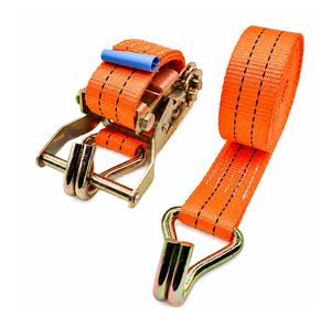 PROVINA RS-056 Correa de Amarre de Trinquete de Alta Resistencia de 1.5 Pulgadas con Ganchos Dobles en J, Certificación CE/GS, Poliéster de Alta Tenacidad, Fabricada en Vietnam - Product Image 2