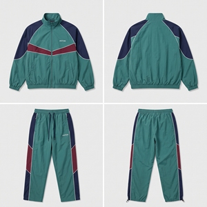 Custom Loose Fit Men Windbreaker Tracksuit Running <b>Jogging</b> Suit Solid Waterproof Fast Sampling - Product Image 1