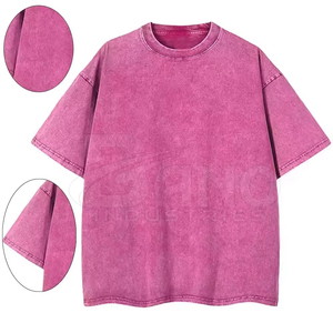 Camiseta de Hombre de Algodón 100% de Alta Calidad, Estilo Casual, Ajuste Regular, Transpirable, con Lavado Ácido y Personalizable, Estilo Urbano - Product Image 3