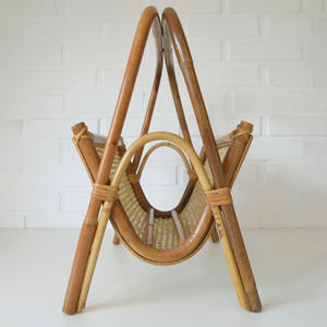 Organizador de Revistas de Mimbre Natural, Soporte para Papel y Archivos, para la Organización de la Oficina - Product Image 6