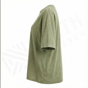 Quality <b>Acid</b> Washed T-Shirt Women Vintage T-Shirts <b>Drop</b> Shoulder Streetwear Fashionable Quality Service For Women Casual Tops - Product Image 3