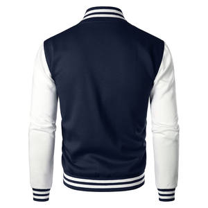 Chaqueta Varsity Acolchada Larga y Delgada con Capucha para Hombre y Mujer, Colores Personalizados, Resistente al Viento, Transpirable, con Logotipo Personalizado en la Parte Delantera - Product Image 1