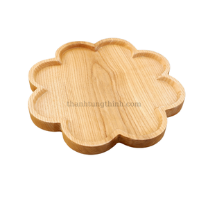 Plateau en bois Thanh Tung Thinh, finition mate, design minimaliste, durable, poli à la main, fabriqué au Vietnam - Product Image 4