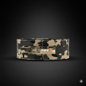 Cinturón de Soporte Lumbar Rexfit Sports de Alta Calidad, Ajustable, Antideslizante, de Cuero Vacuno, para Gimnasio y Levantamiento de Pesas - Product Image 1