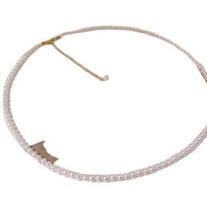 Collier de perles d'eau douce authentiques de haute qualité pour femmes, bijoux naturels de luxe léger, marque Zhuji réputée, disponible en magasin - Product Image 5