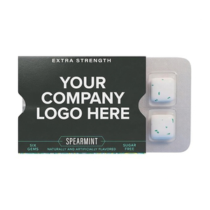 Private Label Caffeine Chewing <b>Gum</b> Mint Flavor Functional <b>Gum</b> OEM Bulk Manufacturer - Product Image 1