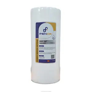 Fio de polipropileno de melhor qualidade para cartucho de filtro de sedimentos de 5 mícrons e 1 mícrons OEM ODM filtro PP de marca própria