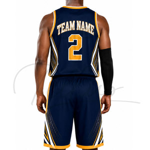 Uniformes de Baloncesto, Jersey con Bordado Tackle Twill de Última Moda, Diseño de Uniforme de Baloncesto Personalizado, Ropa Deportiva, Uniforme de Baloncesto para Equipos - Product Image 2