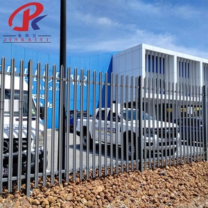 Clôture Euro Palisade pour <span class=keywords><strong>balcon</strong></span>, terrasse, protection, décoration paysagère, villa européenne, garde-corps de cour, modélisation 3D, durable - Product Image 1