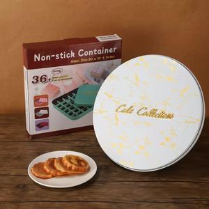 Boîtes cadeaux en papier pour chocolats à la truffe de qualité alimentaire avec séparateurs, boîte à bonbons noire de luxe avec logo - Product Image 5