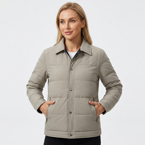Chaqueta Casual Gruesa para Hombre con Botones, Abrigo de Invierno Cortavientos, Color Sólido, Cuello Camisero, Corte Regular - Product Image 6
