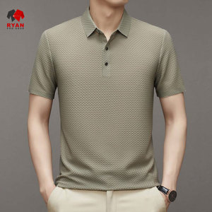 เสื้อโปโลดีไซน์สั่งทำพิเศษสำหรับผู้ชายจาก Ryan Pro Gear เนื้อผ้าระบายอากาศได้ดี สวมใส่สบาย ปกคอพับ สีพื้น - Product Image 3