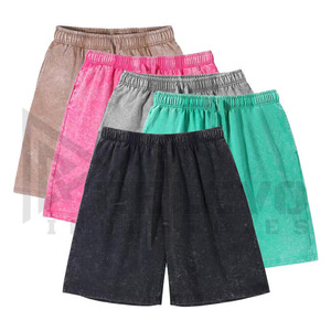 Pantalones Cortos Cargo para Hombre, Multibolsillos, 100% Algodón, Transpirables, Casuales para Exteriores, Duraderos, Ropa de Trabajo, Cintura Elástica, Estilo Hip Hop, Logotipo Personalizado OEM - Product Image 4