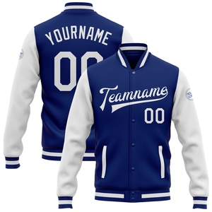 แจ็คเก็ตเบสบอลแบบมีกระดุมเต็มตัว สีดำ แดง-ขาว สั่งทำได้ ขายส่งโดยตรงจากโรงงาน ยอดขายดีที่สุดในอุตสาหกรรม - Product Image 2