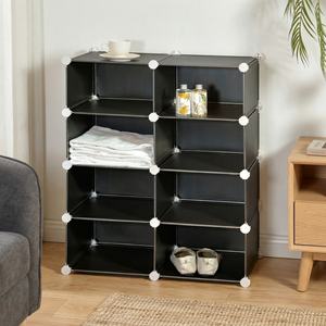 Black Friday Sale Shelf Wholesale Taiwan Household <b>Storage</b> Manufacturer PP Modern Cube Kids Toy Adjustable <b>Folding</b> <b>Storage</b> Cube - Product Image 5