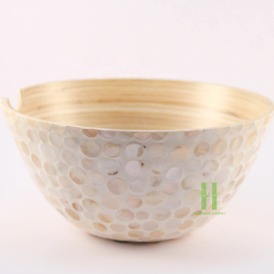 ถ้วยแม่มุกหรูหราสำหรับตกแต่งโต๊ะถาดมุกสไตล์โบฮีเมียนทำงานหัตถกรรมจากเวียดนามสินค้าใหม่ - Product Image 3