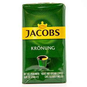 Prix de gros (stock frais) Café moulu Jacobs Kronung 250g Mélange de café allemand original avec une saveur riche et un arôme accueillant - Product Image 4