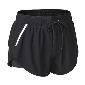 Shorts de sport personnalisés pour femmes, shorts de yoga respirants et extensibles, vêtements de sport pour la course à pied, pour femmes. - Product Image 4