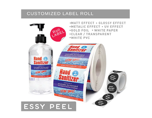 Transparent Plastic <b>Labels</b> Clear Adhesive Waterproof Durable Custom Printed <b>Packaging</b> Branding Stickers High Clarity India - Product Image 1