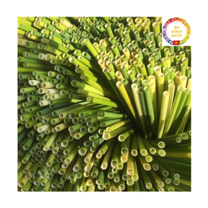 Organic Grass Drinking <b>Straws</b> | 100% Natural Fiber | Biodegradable Eco Friendly | Wholesale For Summer Drinks - Product Image 1