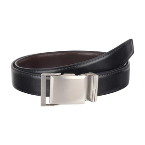Ceinture vintage en cuir de vache, boucle en cuivre, écologique, couleur unie, imperméable, haute résistance pour hommes - Product Image 3