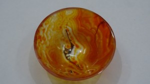 Cuenco de cristal de labradorita, cuenco de oración hecho a mano, cuenco espiritual para meditación y sanación, procedente de la India. - Product Image 4