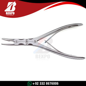 Instrumentos Ortopédicos Profesionales: Pinzas de Hueso Beyer de Diseño Curvo, de Acero Inoxidable de Alta Resistencia - Product Image 5