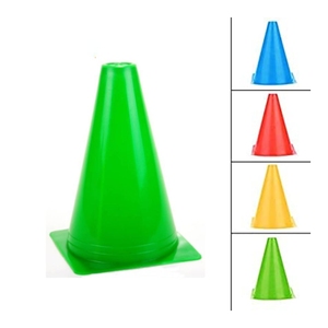 Cônes d'entraînement souples pour enfants, équipement d'entraînement flexible en forme de cône, base souple, cônes d'entraînement en caoutchouc, marqueurs de cône flexibles - Product Image 5
