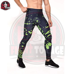 El Mejor Producto, Leggings de Compresión para Gimnasio y Fitness para Hombre, con Logotipo Personalizado, Mezcla de Poliéster/Spandex, Transpirables y de Secado Rápido - Product Image 3