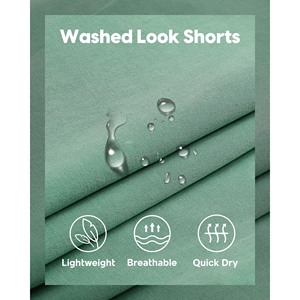 Shorts de sport décontractés pour hommes, style original de haute qualité, respirants, coupe ample, élasticité moyenne. - Product Image 2